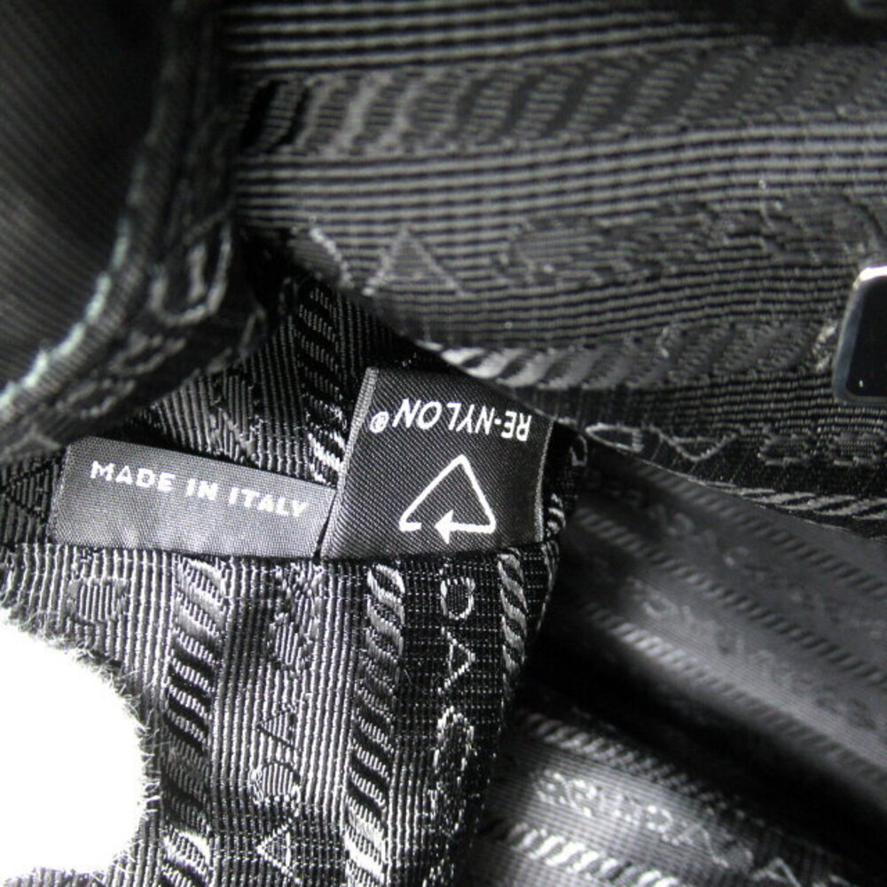 Prada Pouch Black Drawstring Handle - image 7